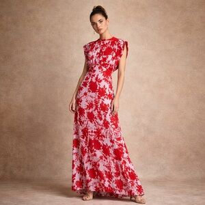 PHILOSOPHY DI LORENZO SERAFINI VELVET BURN OUT GOWN SIZE 6